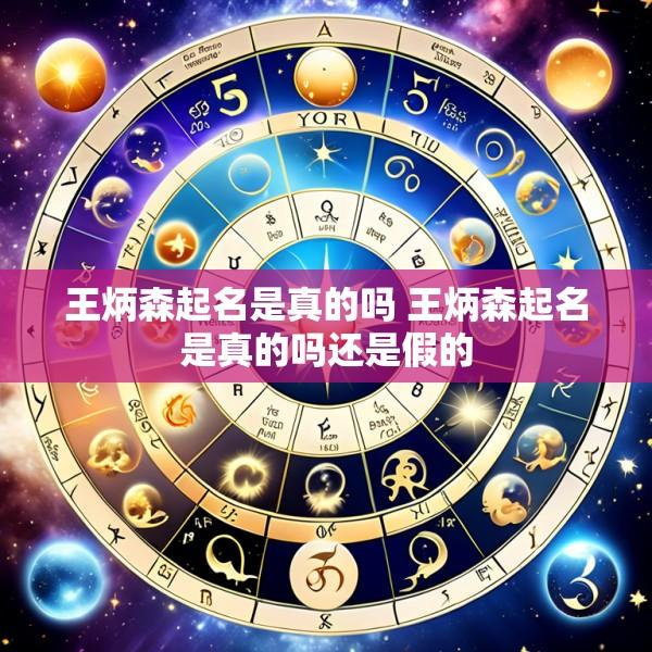 王炳森起名是真的吗 王炳森起名是真的吗还是假的