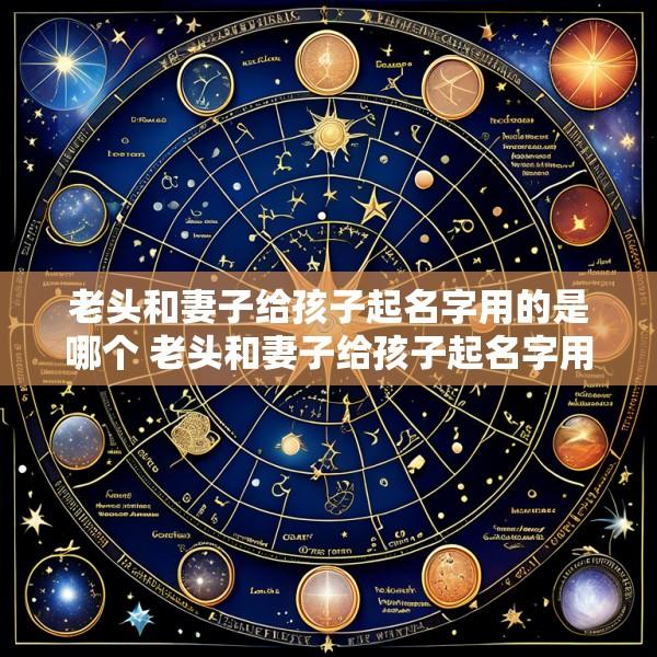 老头和妻子给孩子起名字用的是哪个 老头和妻子给孩子起名字用的是哪个工具书大林和小林