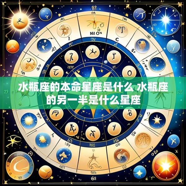水瓶座的本命星座是什么 水瓶座的另一半是什么星座