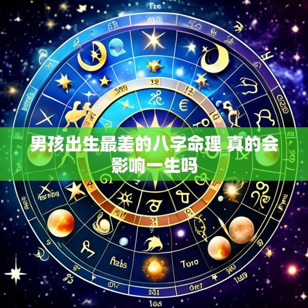 男孩出生最差的八字命理 真的会影响一生吗