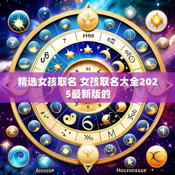 精选女孩取名 女孩取名大全2025最新版的