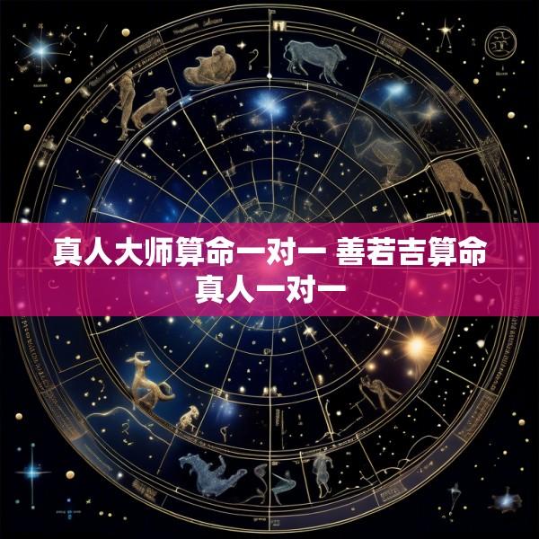 真人大师算命一对一 善若吉算命真人一对一