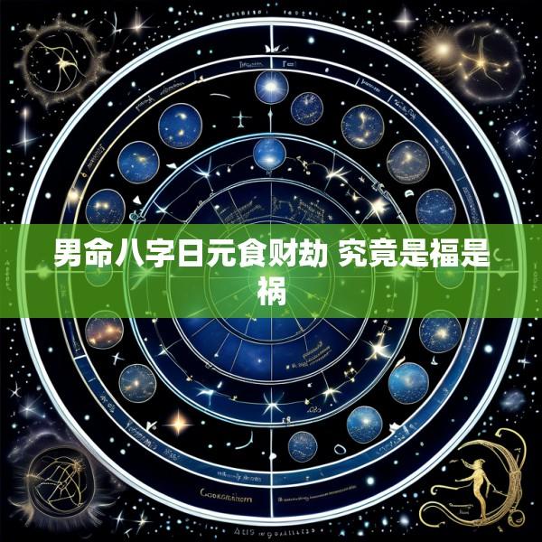 男命八字日元食财劫 究竟是福是祸