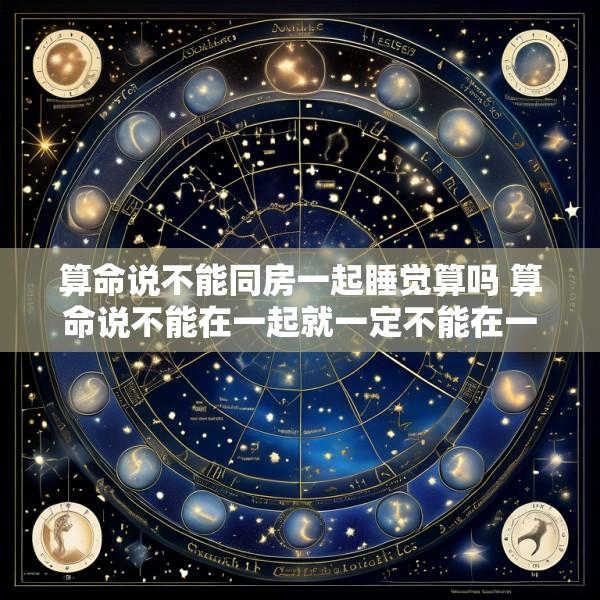 算命说不能同房一起睡觉算吗 算命说不能在一起就一定不能在一起吗