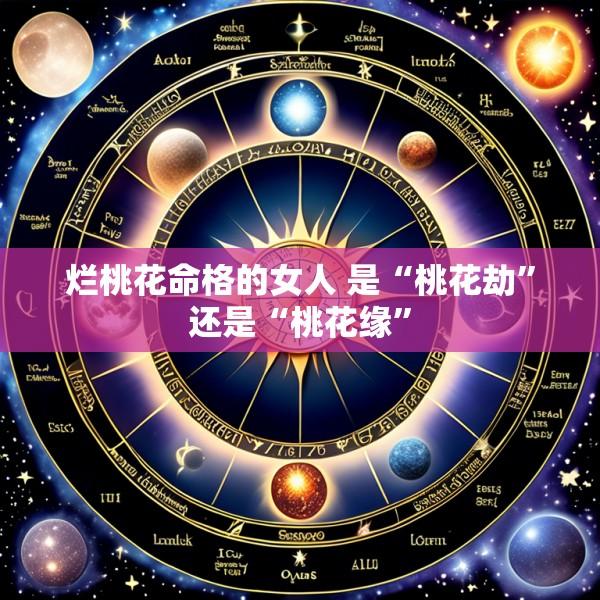 烂桃花命格的女人 是“桃花劫”还是“桃花缘”