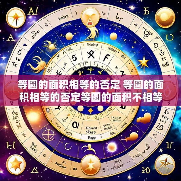 等圆的面积相等的否定 等圆的面积相等的否定等圆的面积不相等
