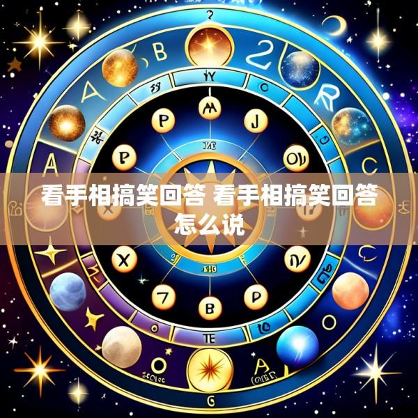 看手相搞笑回答 看手相搞笑回答怎么说
