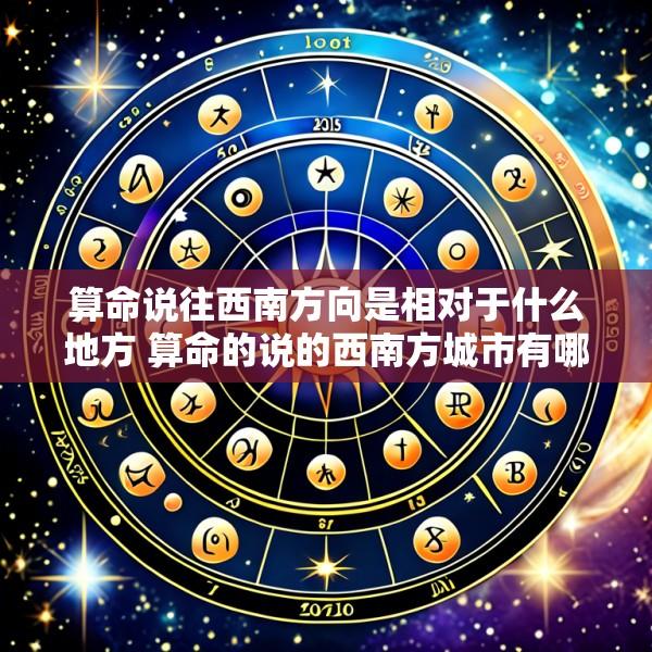 算命说往西南方向是相对于什么地方 算命的说的西南方城市有哪些