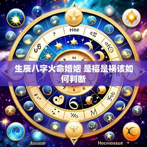 生辰八字火命婚姻 是福是祸该如何判断