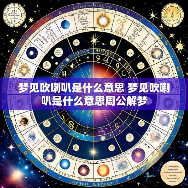 梦见吹喇叭是什么意思 梦见吹喇叭是什么意思周公解梦