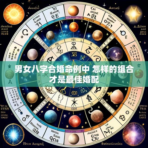 男女八字合婚命例中 怎样的组合才是最佳婚配