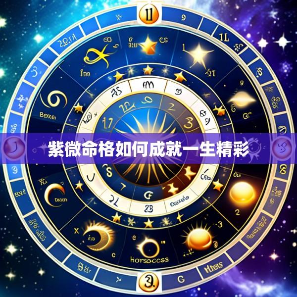 紫微命格如何成就一生精彩