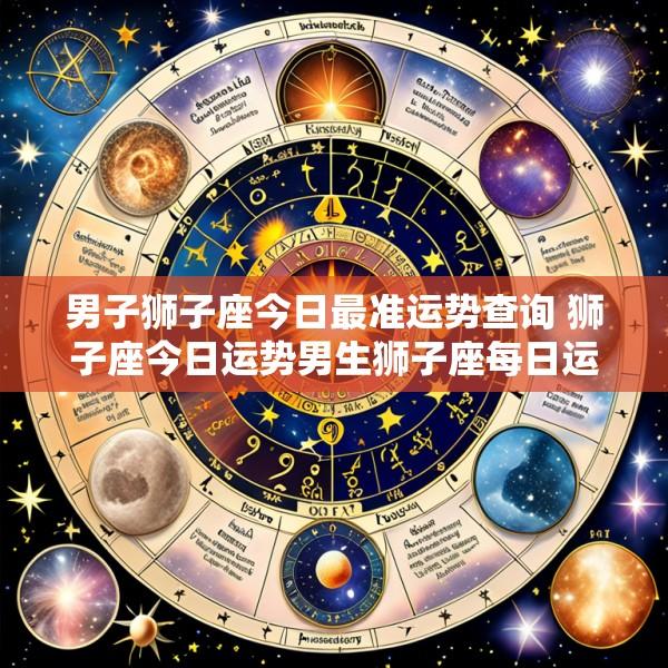 男子狮子座今日最准运势查询 狮子座今日运势男生狮子座每日运势