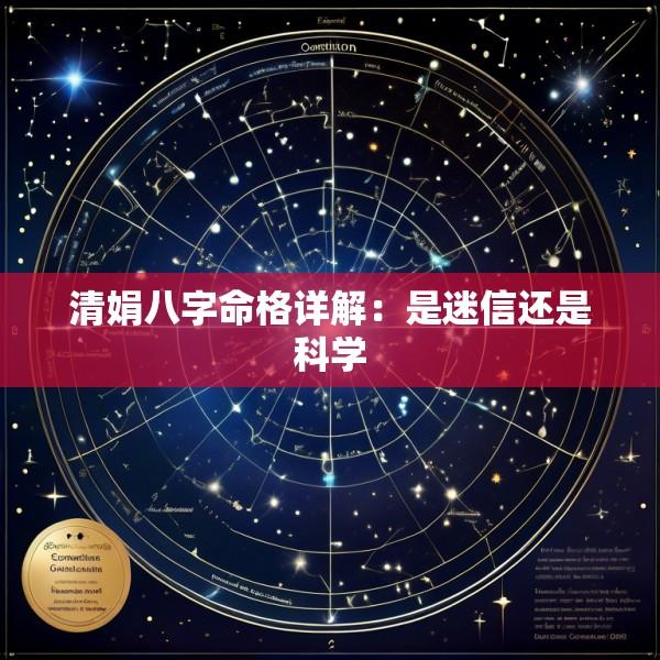 清娟八字命格详解：是迷信还是科学