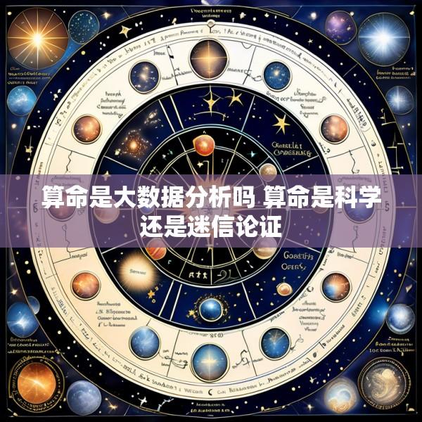 算命是大数据分析吗 算命是科学还是迷信论证