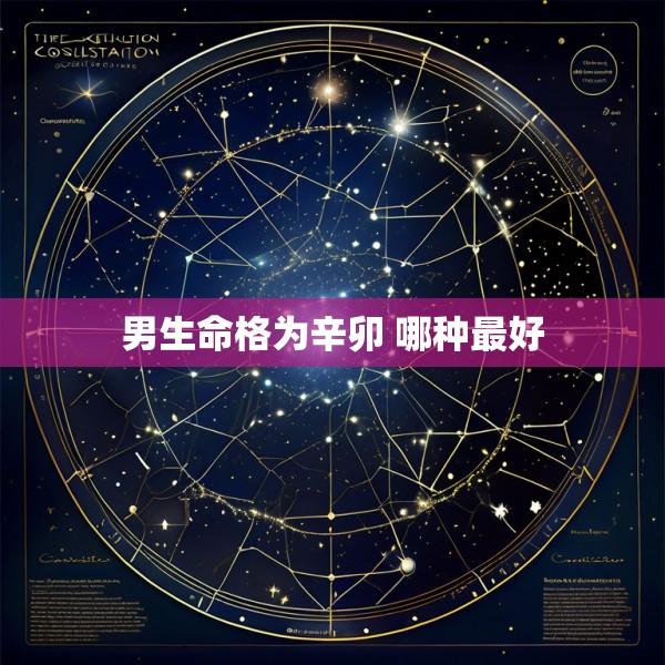 男生命格为辛卯 哪种最好