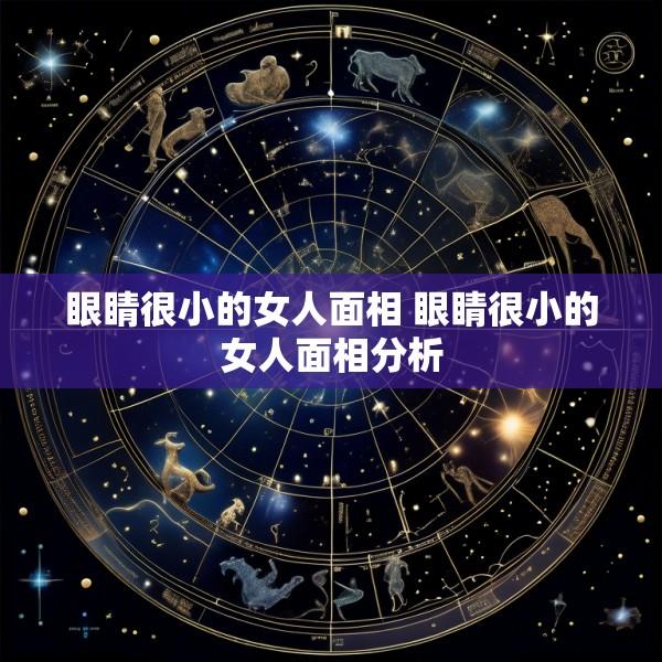眼睛很小的女人面相 眼睛很小的女人面相分析