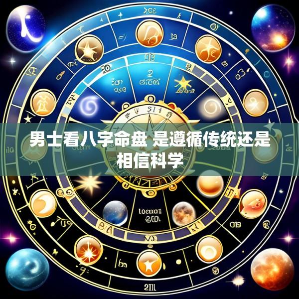 男士看八字命盘 是遵循传统还是相信科学