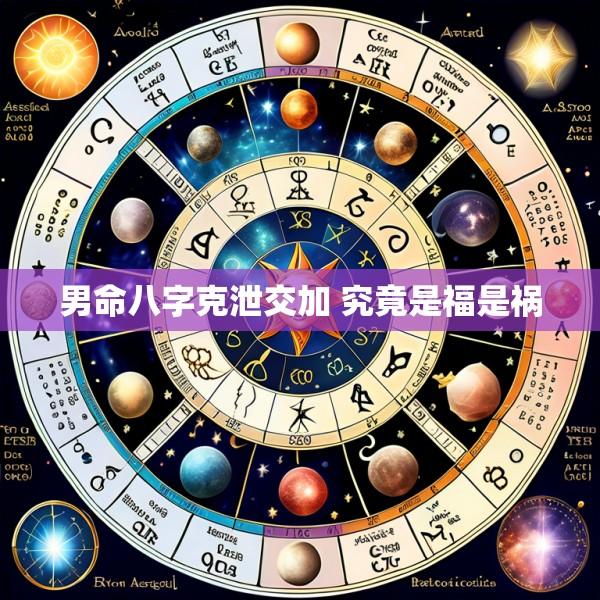 男命八字克泄交加 究竟是福是祸