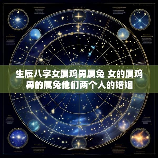 生辰八字女属鸡男属兔 女的属鸡男的属兔他们两个人的婚姻
