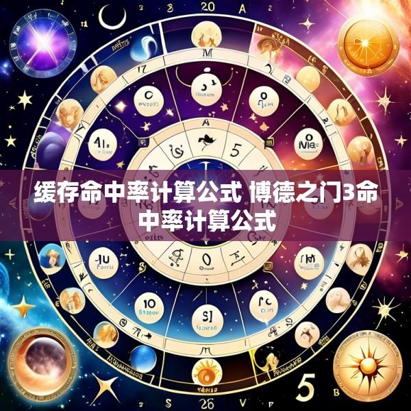 缓存命中率计算公式 博德之门3命中率计算公式