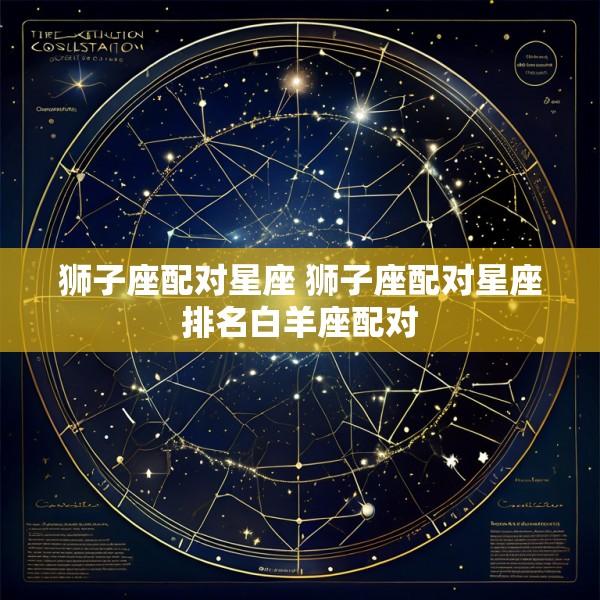 狮子座配对星座 狮子座配对星座排名白羊座配对