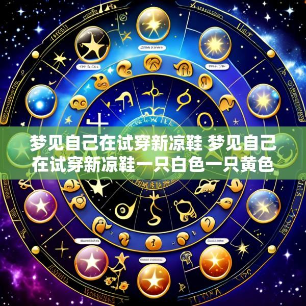 梦见自己在试穿新凉鞋 梦见自己在试穿新凉鞋一只白色一只黄色