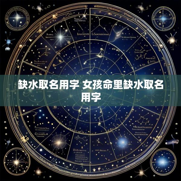 缺水取名用字 女孩命里缺水取名用字