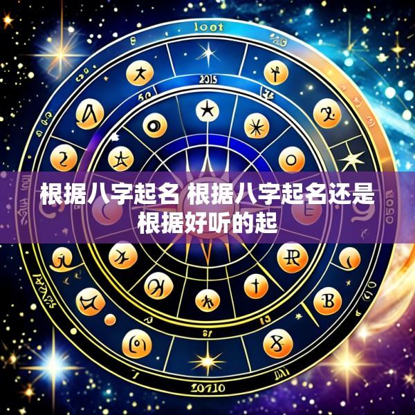 根据八字起名 根据八字起名还是根据好听的起