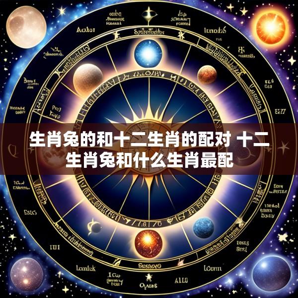 生肖兔的和十二生肖的配对 十二生肖兔和什么生肖最配