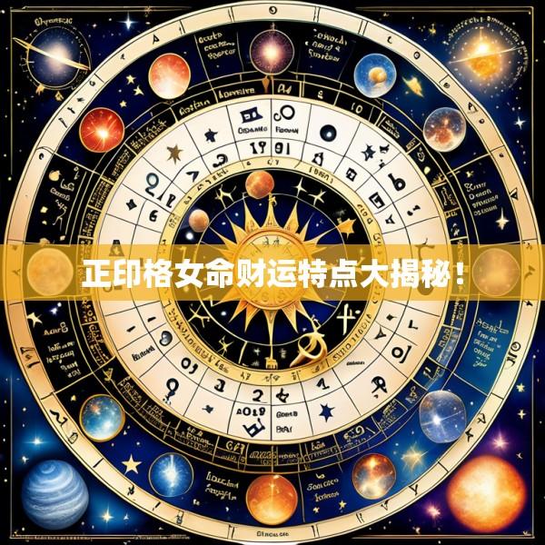正印格女命财运特点大揭秘！