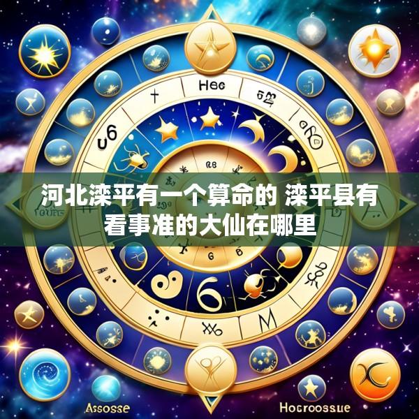 河北滦平有一个算命的 滦平县有看事准的大仙在哪里