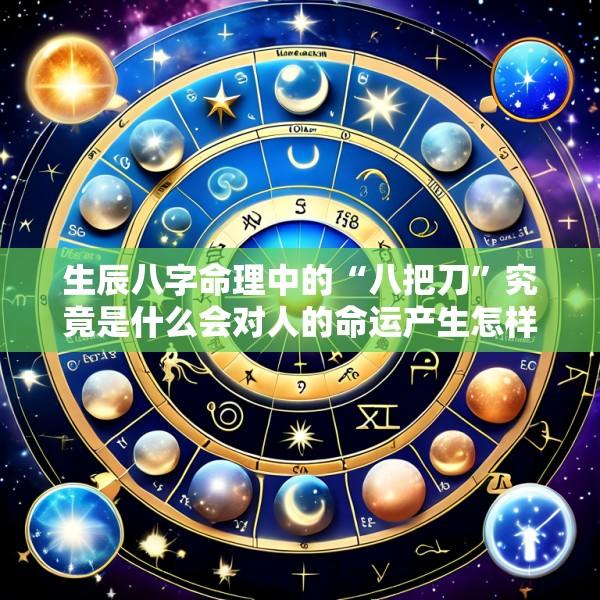 生辰八字命理中的“八把刀”究竟是什么会对人的命运产生怎样的影响