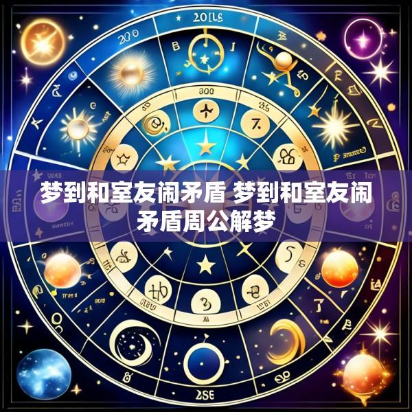 梦到和室友闹矛盾 梦到和室友闹矛盾周公解梦