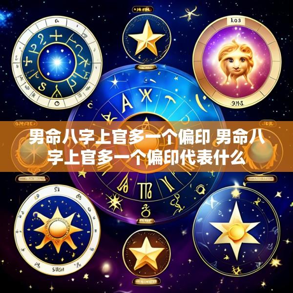 男命八字上官多一个偏印 男命八字上官多一个偏印代表什么