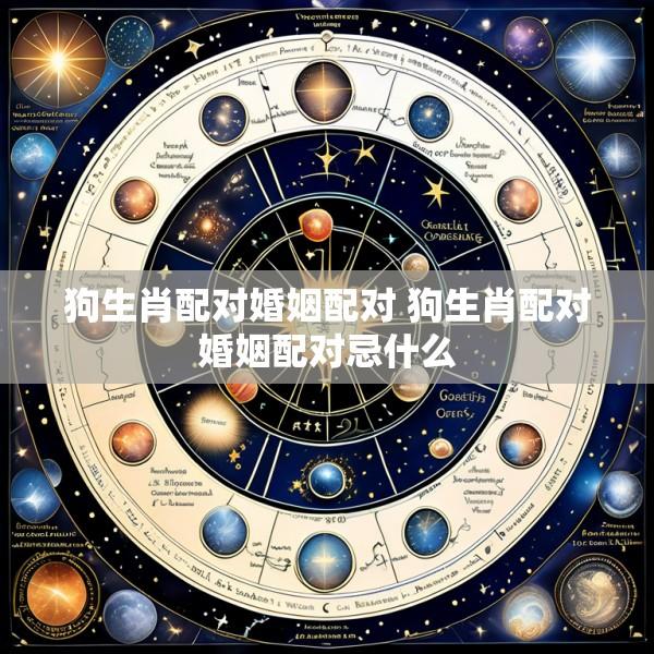 狗生肖配对婚姻配对 狗生肖配对婚姻配对忌什么
