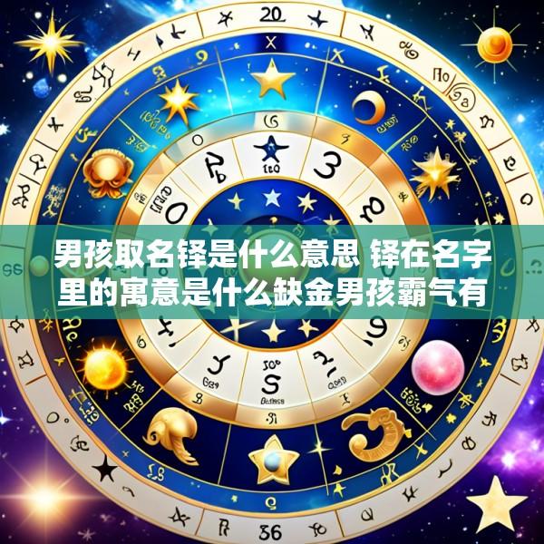 男孩取名铎是什么意思 铎在名字里的寓意是什么缺金男孩霸气有寓意的名字