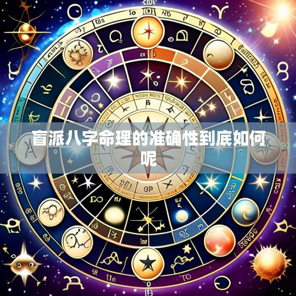 盲派八字命理的准确性到底如何呢