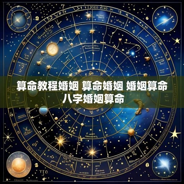 算命教程婚姻 算命婚姻 婚姻算命 八字婚姻算命