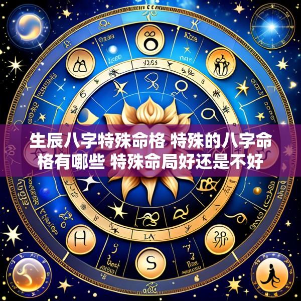 生辰八字特殊命格 特殊的八字命格有哪些 特殊命局好还是不好