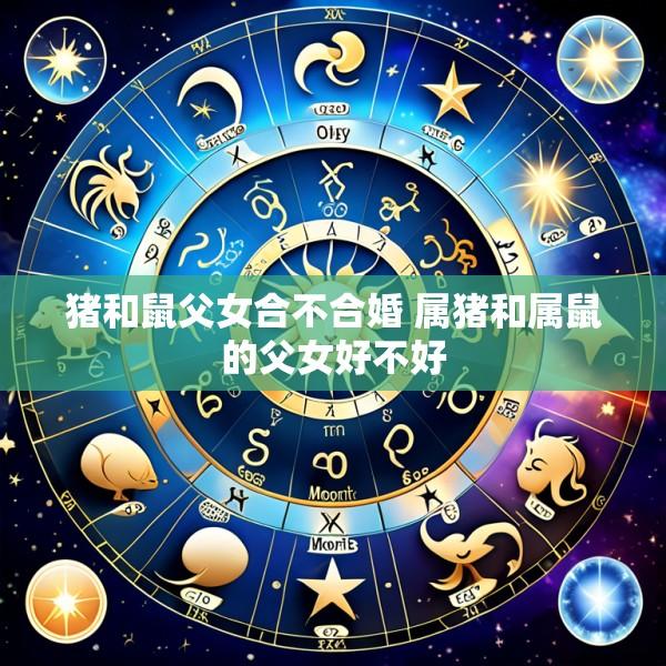 猪和鼠父女合不合婚 属猪和属鼠的父女好不好