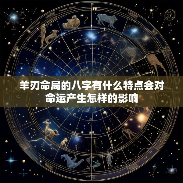 羊刃命局的八字有什么特点会对命运产生怎样的影响