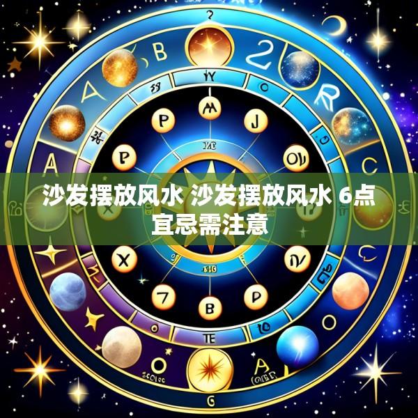 沙发摆放风水 沙发摆放风水 6点宜忌需注意