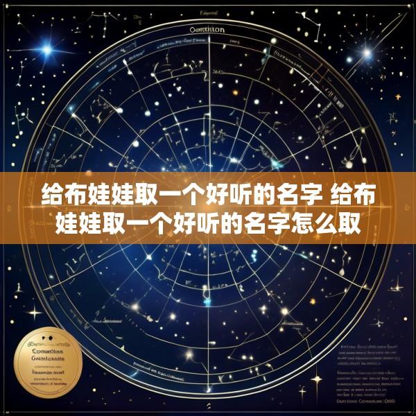 给布娃娃取一个好听的名字 给布娃娃取一个好听的名字怎么取
