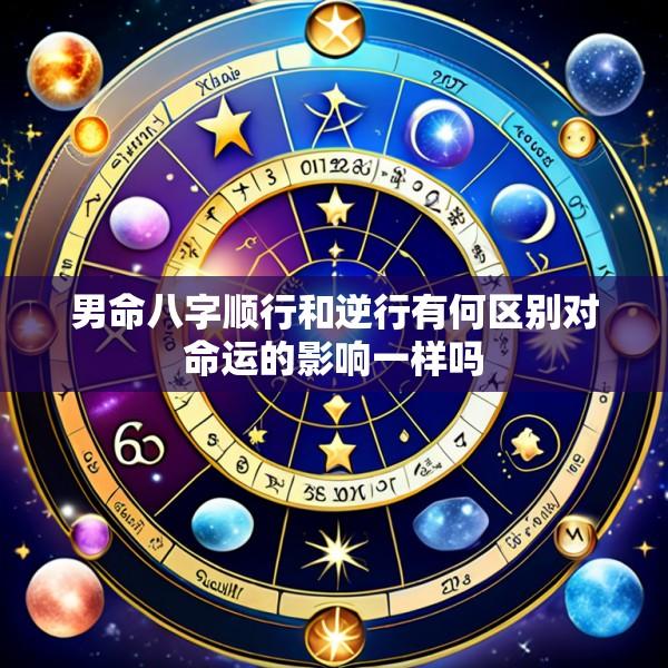 男命八字顺行和逆行有何区别对命运的影响一样吗