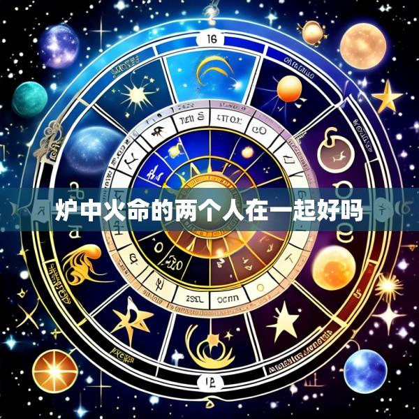 炉中火命的两个人在一起好吗