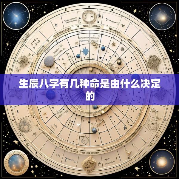 生辰八字有几种命是由什么决定的
