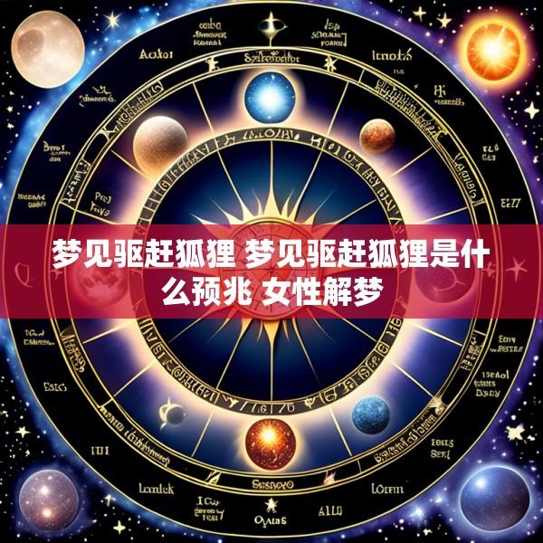梦见驱赶狐狸 梦见驱赶狐狸是什么预兆 女性解梦