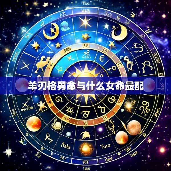 羊刃格男命与什么女命最配