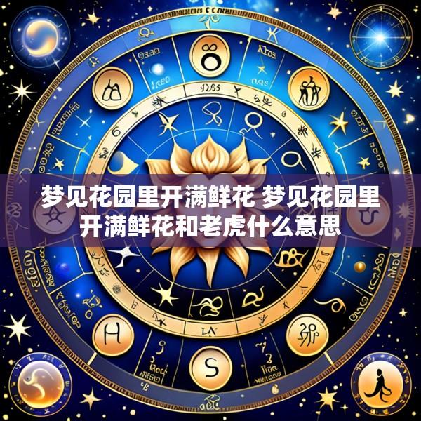 梦见花园里开满鲜花 梦见花园里开满鲜花和老虎什么意思